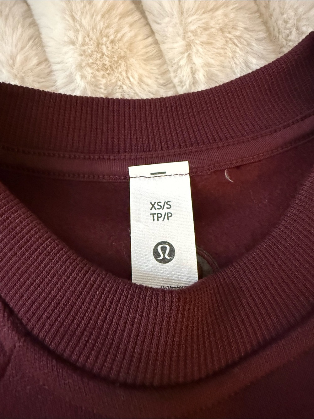 lululemon athletica Scuba Oversized Sweatshirt - Garnet - Picture 5 of 6
